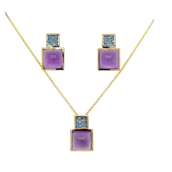 Osmium-Anhänger Purple