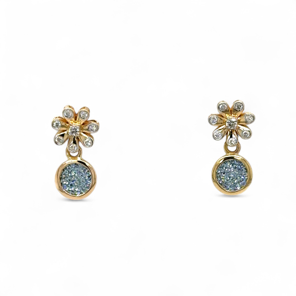 Osmiumohrstecker Daisy